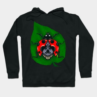 Ladybug skull Hoodie